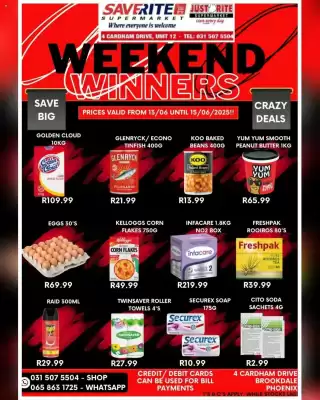 Saverite catalogue (valid until 15-06)