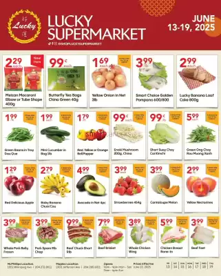 Lucky Supermarket flyer (valid until 19-06)