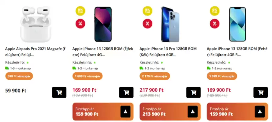 FirstPhone akciós újság (érvényes eddig: 2-07)