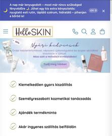 HelloSkin akciós újság Oldal 1