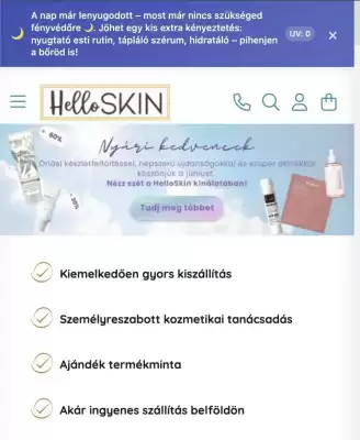 HelloSkin akciós újság (érvényes eddig: 2-07)