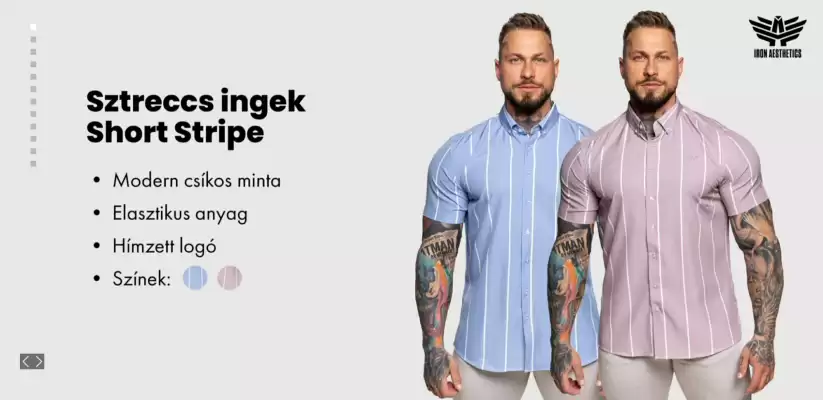 Iron Aesthetics akciós újság (érvényes eddig: 2-07)