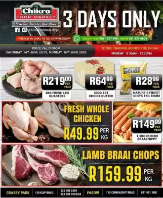 Chikro Food Market catalogue