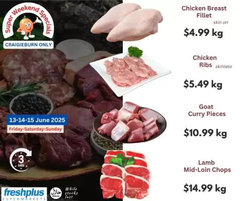 Fresh Plus Supermarkets catalogue (valid until 15-06)