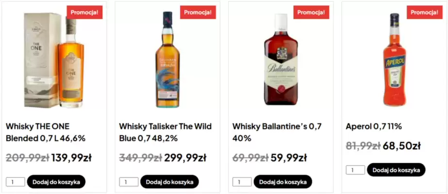 Alkohole Winoteka gazetka (ważność do 19-06)