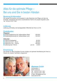 Danner Sanitätshaus Flugblatt Seite 2