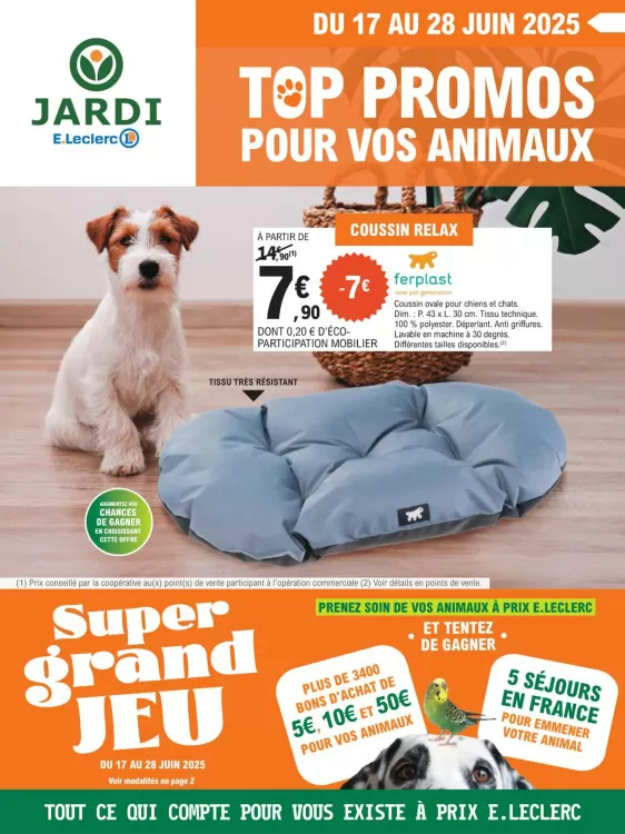 Catalogue E.Leclerc Jardi (valable jusqu'au 28-06)