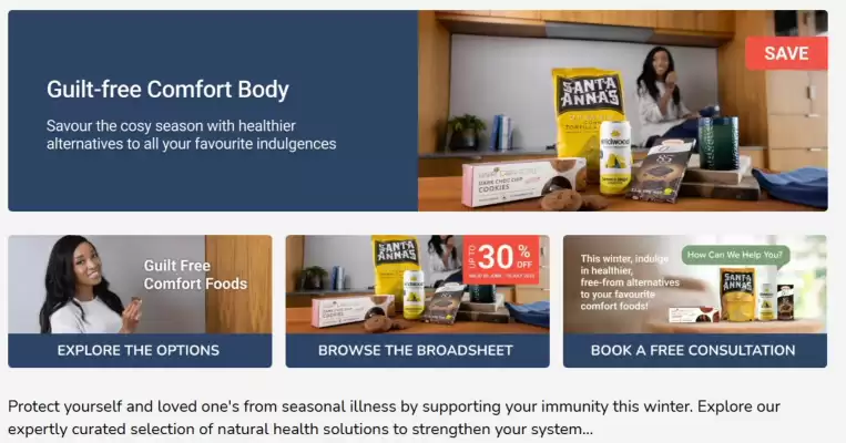Wellness Warehouse catalogue