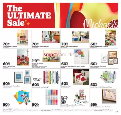 Michaels flyer (valid until 19-06)