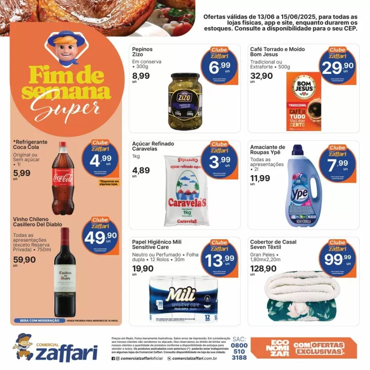 Catálogo Comercial Zaffari (válido até 15-06)