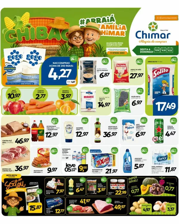 Catálogo Chimar Supermercados (válido até 15-06)