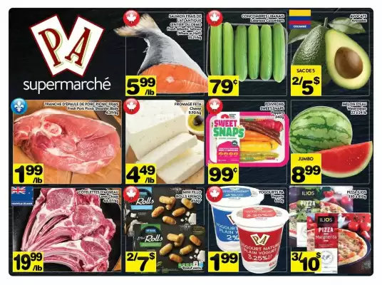 Supermarché PA flyer (valid until 20-06)