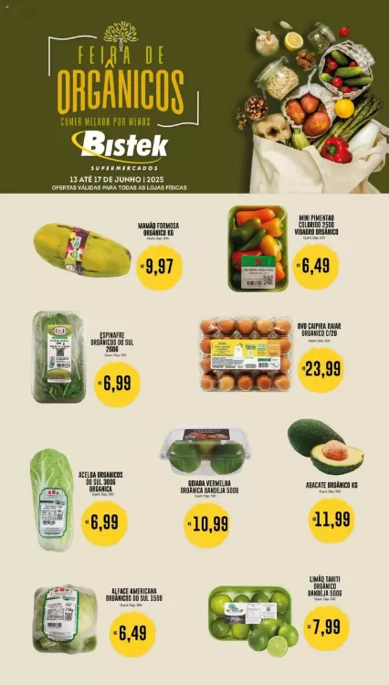 Catálogo Bistek Supermercados (válido até 17-06)