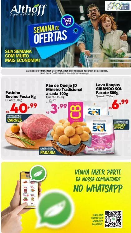 Catálogo Althoff Supermercados (válido até 19-06)