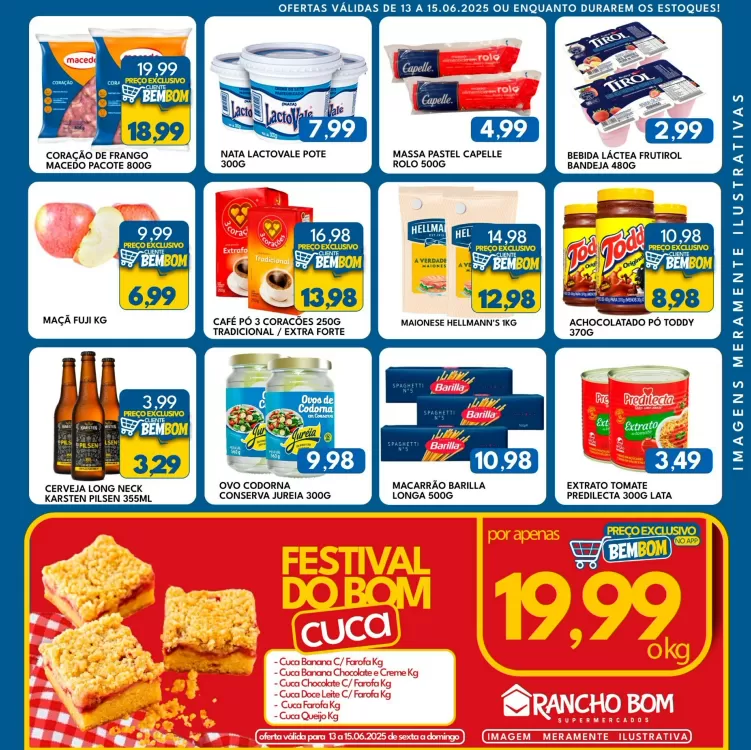 Catálogo Rancho Bom Supermercados (válido até 15-06)