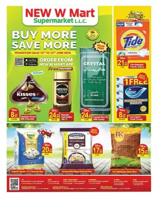 New W Mart catalogue (valid until 15-06)