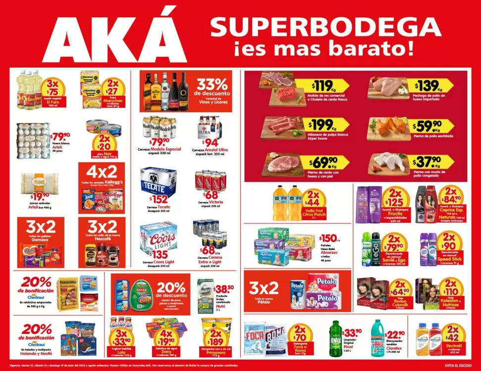 Catálogo AKÁ Superbodega (válido hasta 15-06)