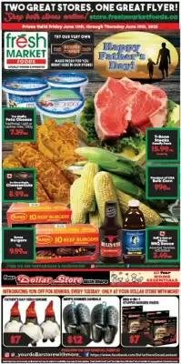 Fresh Market Foods flyer (valid until 19-06)
