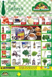 Sabzi Mandi Supermarket flyer week 24 Page 1