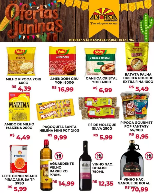 Catálogo Alvorada Supermercados (válido até 15-06)