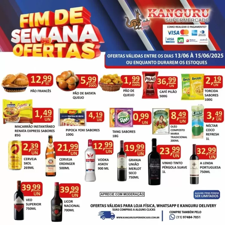 Catálogo Kanguru Supermercado (válido até 15-06)