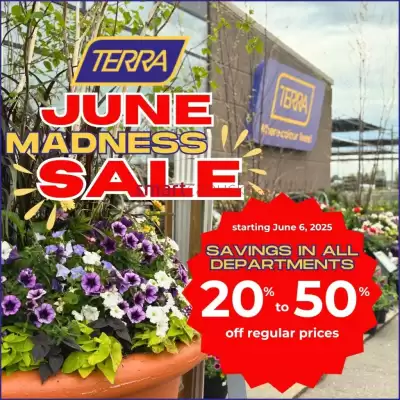 Terra Green Houses flyer (valid until 19-06)