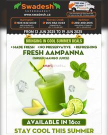 Swadesh Supermarket flyer week 24 Page 1