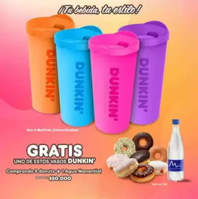 Catálogo Dunkin Donuts (válido hasta 30-06)