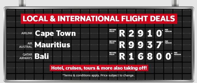 Flight Centre catalogue Page 1