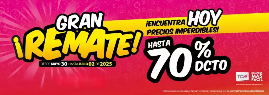 Catálogo Almacenes Sí (válido hasta 2-07)