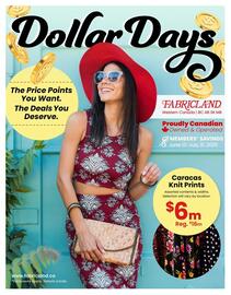 Fabricland flyer Page 1