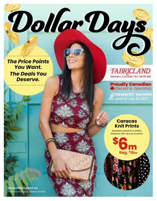 Fabricland flyer (valid until 31-07)