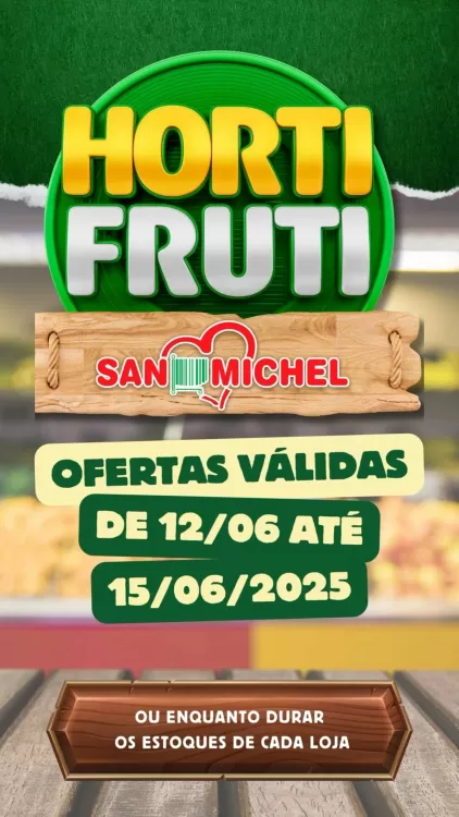 Catálogo San Michel Supermercados (válido até 15-06)