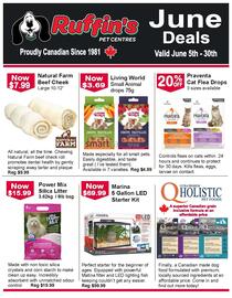 Ruffin's Pet Centre flyer week 24 Page 1