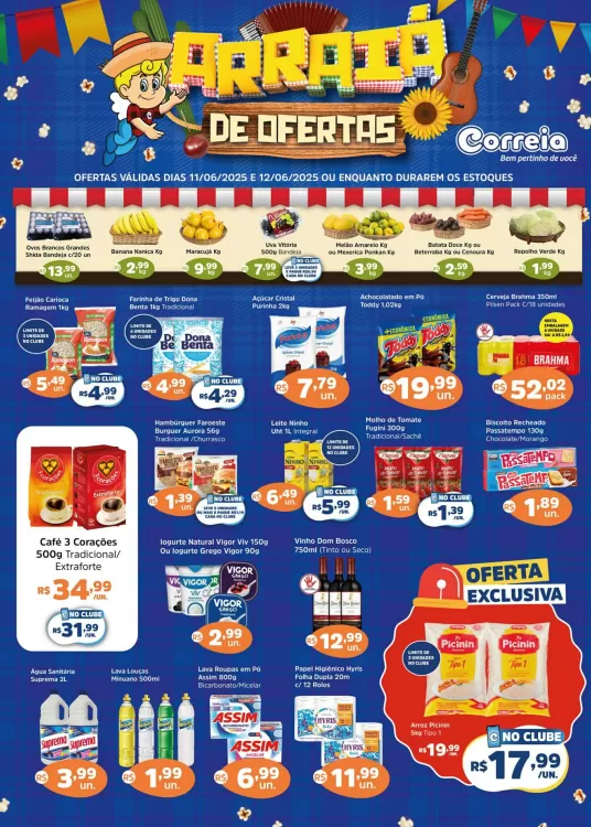 Catálogo Supermercados Correia (válido até 17-06)