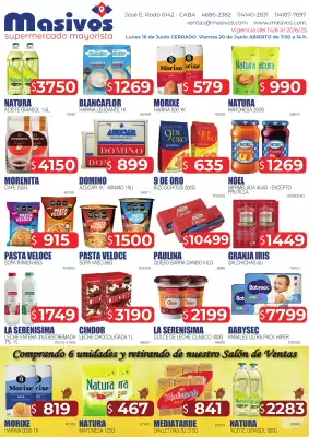 Catálogo Masivos (válido hasta 20-06)
