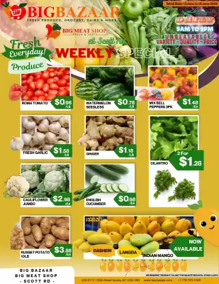 Big Bazaar Canada flyer (valid until 18-06)