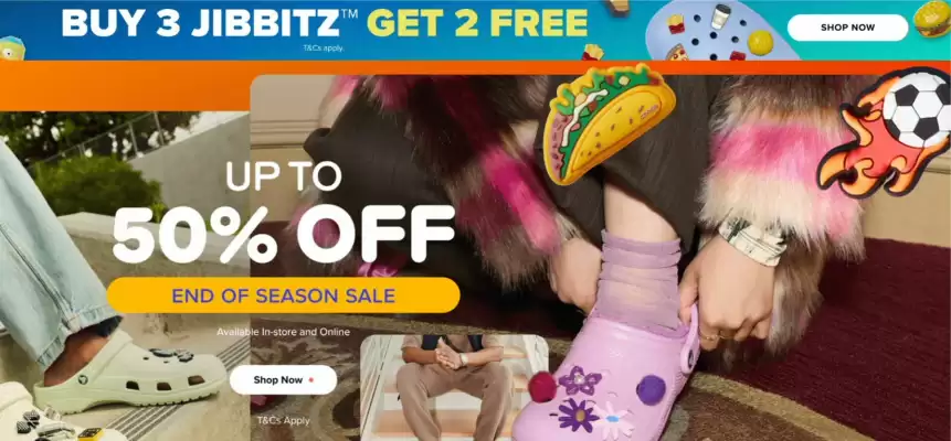 Crocs catalogue (valid until 30-06)