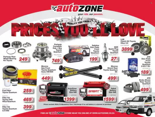AutoZone catalogue (valid until 21-06)