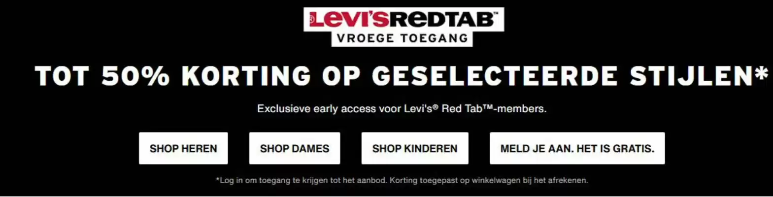 Levi´s folder (geldig t/m 20-06)