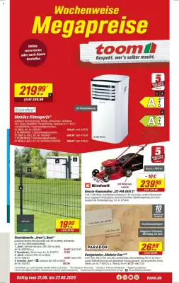toom Baumarkt Prospekt (gültig bis 27-06)