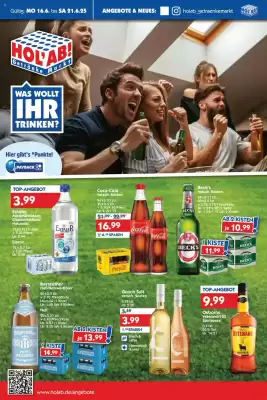 Hol'ab Getränkemarkt Prospekt (gültig bis 21-06)