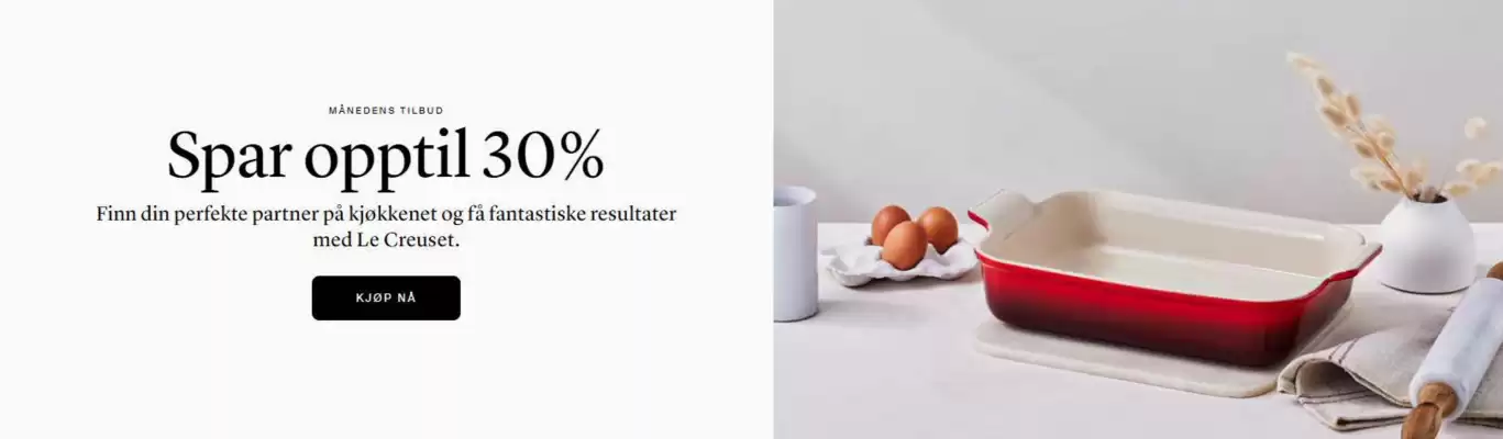 Le Creuset Kundeavis (gyldig til 30-06)
