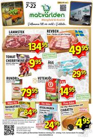 Matvärlden Tensta reklamblad vecka 24 Sida 1