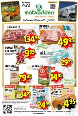 Matvärlden Tensta reklamblad
