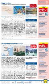 Lidl Reisen Flugblatt Seite 15