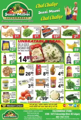 Sabzi Mandi Supermarket flyer (valid until 20-06)