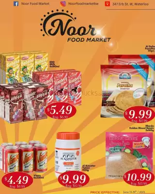 Noor Food Market flyer (valid until 20-06)