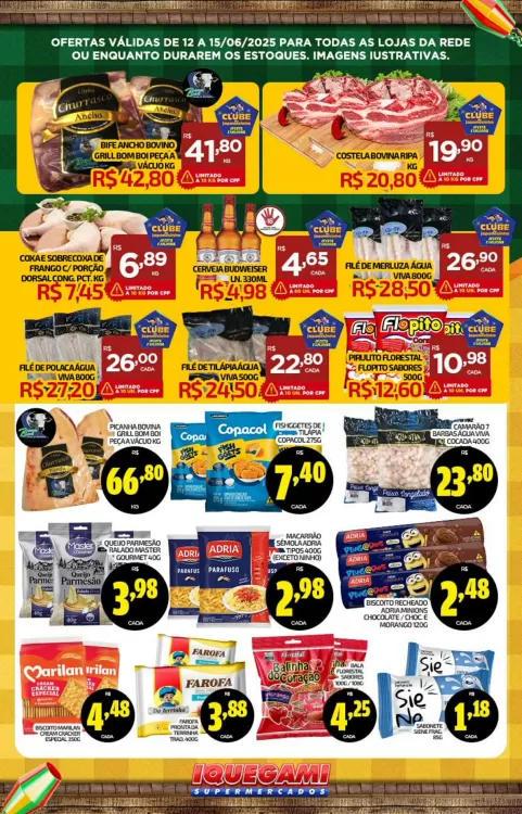 Catálogo Iquegami Supermercados (válido até 15-06)