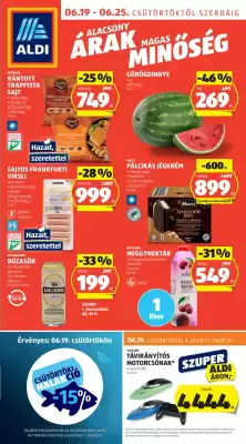 ALDI akciós újság (érvényes eddig: 25-06)